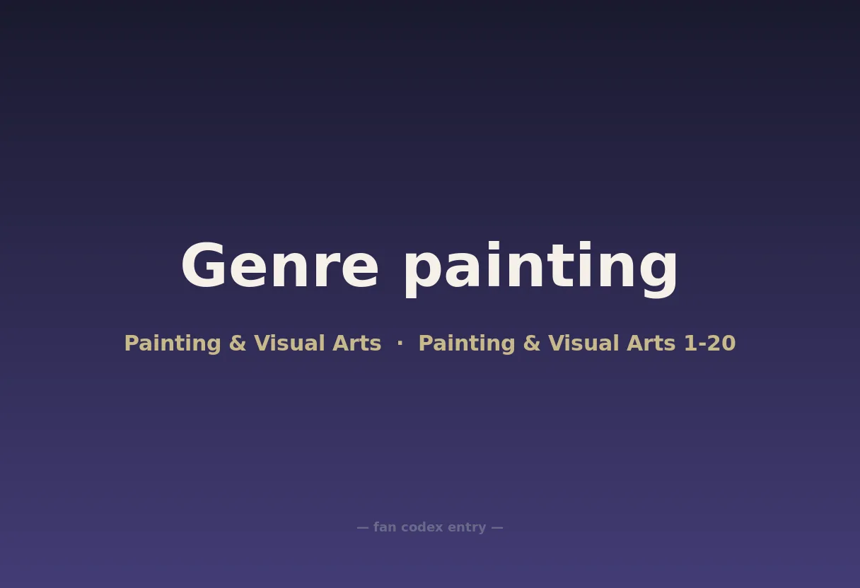 Genre painting