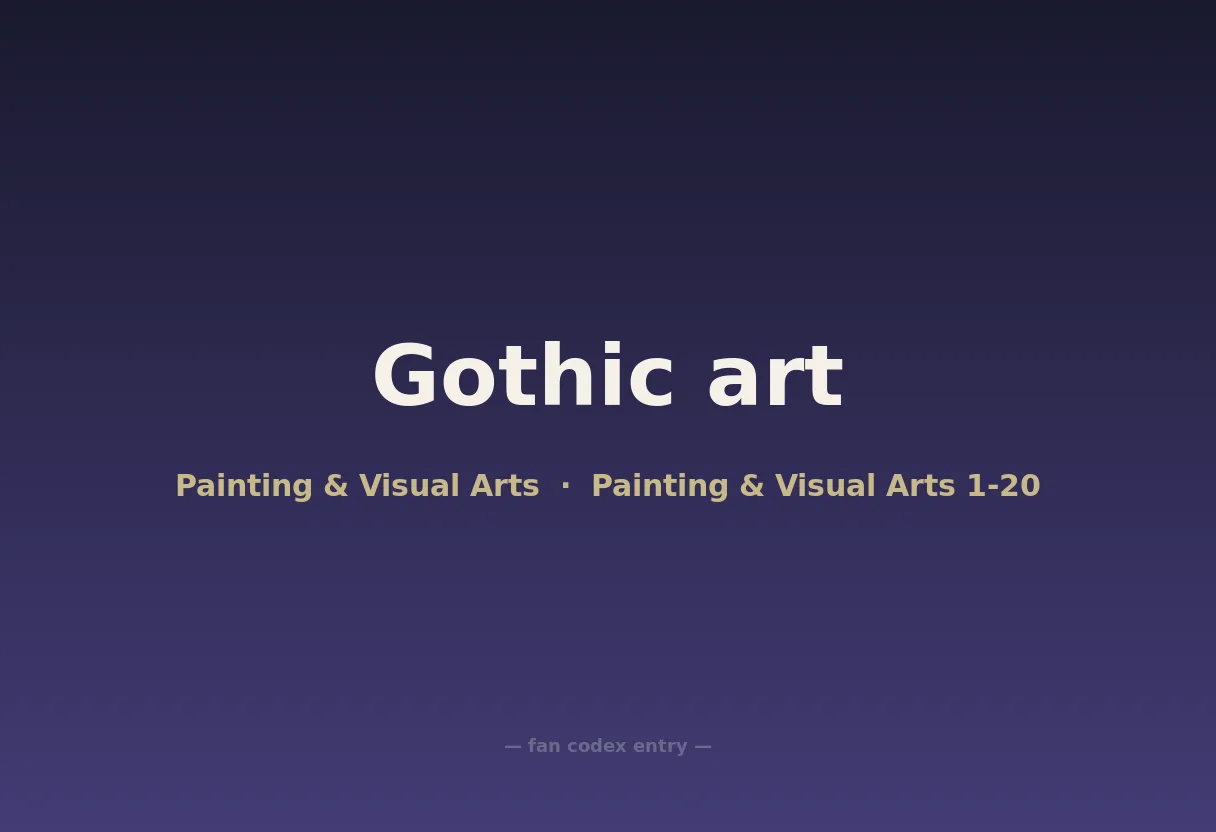 Gothic art